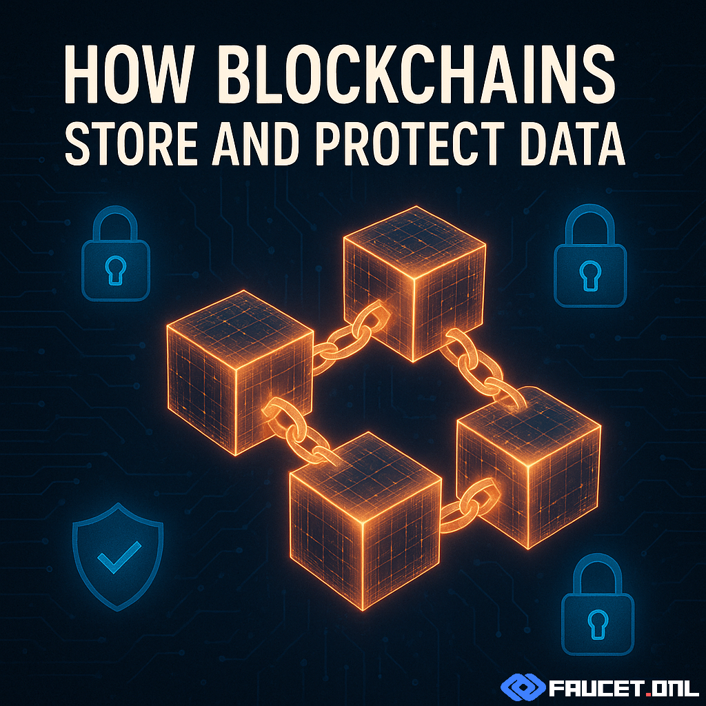How Blockchains Store and Protect Data